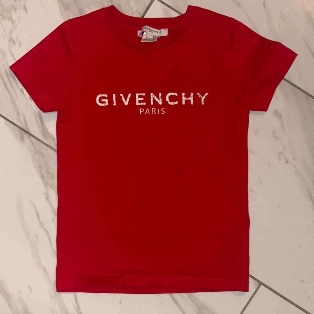 Givenchy Kids Bold Red Tee